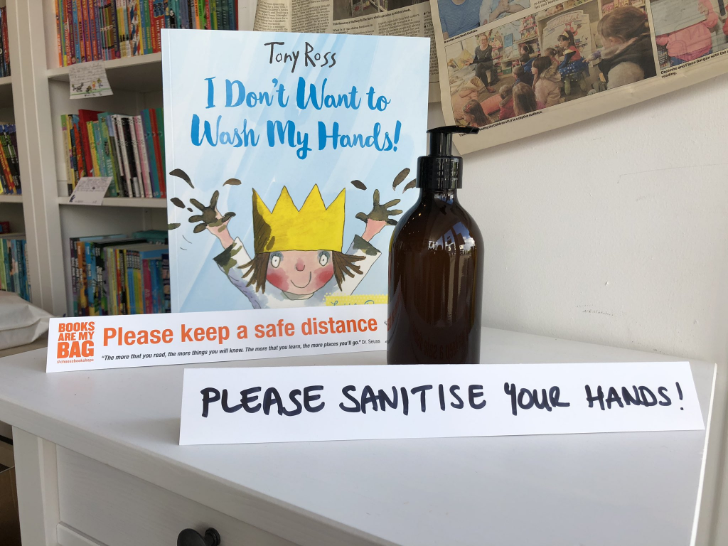 Sanitise your hands